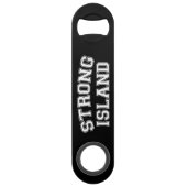 Strong Island, NYC, Verenigde Staten Speed Flessenopener (Voorkant)