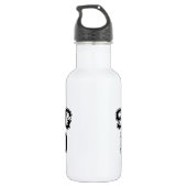 Strong Island, NYC, Verenigde Staten Waterfles (Achterkant)