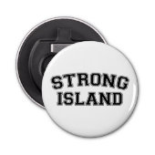 Strong Island, NYC, VS Button Flesopener (Voorkant)