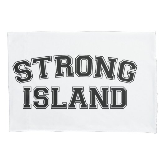 Strong Island, NYC, VS Kussensloop (Voorkant)