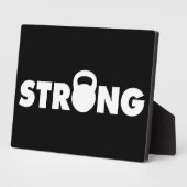 STRONG - Kettlebell Workout Motivatie Fotoplaat (Zijkant)