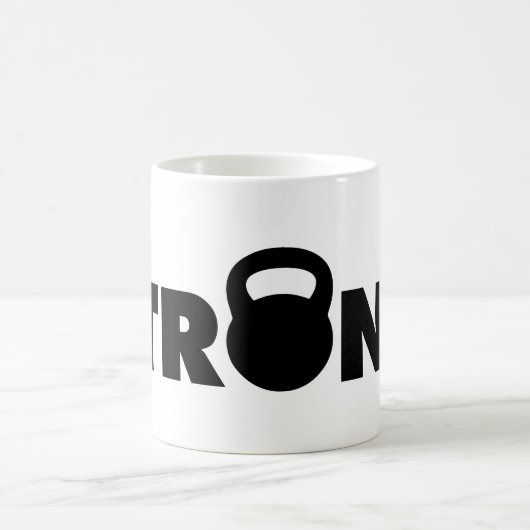 STRONG - Kettlebell Workout Motivatie Koffiemok (Center)