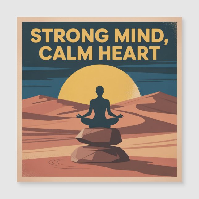 Strong Mind, Calm Heart (Voorkant)