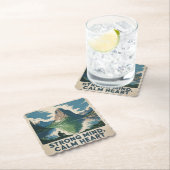 Strong Mind, Calm Heart Kartonnen Onderzetters (Insitu)