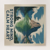 Strong Mind, Calm Heart Legpuzzel (Horizontaal)