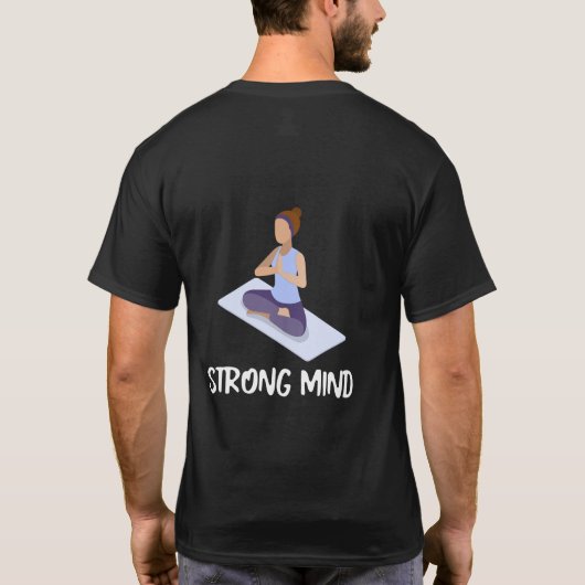 Strong Mind Motvation T-Shirt (Achterkant)