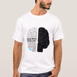 Strong Mind Strong Life Motivatie T-shirt