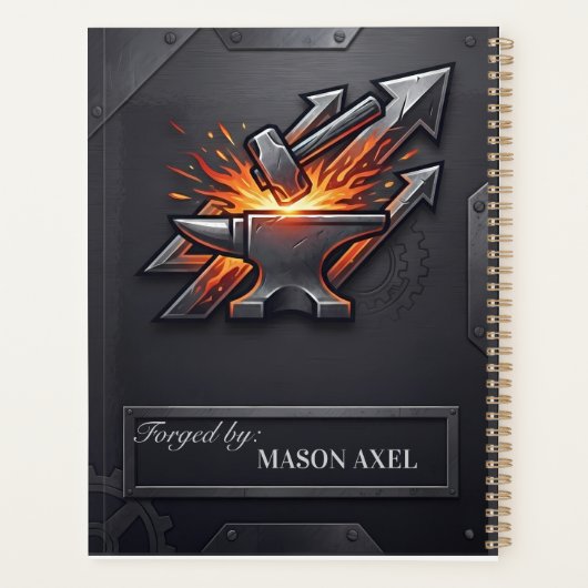 Strong Mind, Stronger Year |  Motivation Planner (Achterkant)