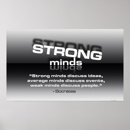 Strong Minds Poster (Voorkant)
