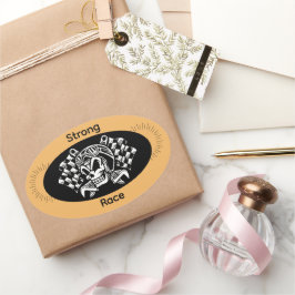 Strong Race Sport Sticker – Power & Speed Athletic