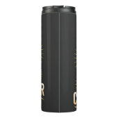 Strong Spine Great Chiropractor Quote Design Thermosbeker (Achterkant)