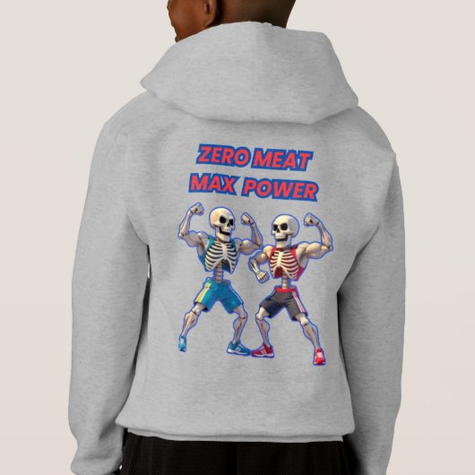 Strong to the Bone – Funny Skeleton Muscle Design (Achterkant)