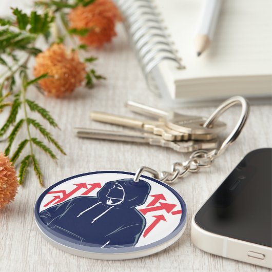 Strong Trader’s Key Holder Sleutelhanger (Voorkant Rechts)