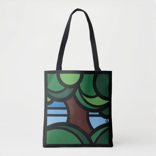 Strong Tree Tote Bag (Voorkant)