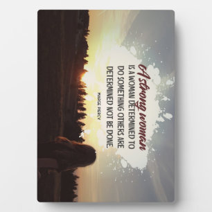 Strong Woman Fotoplaat