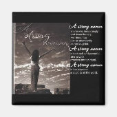 Strong Woman Magneet (Voorkant)