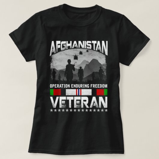 Strong Woman Stand Up For Herself Female Veteran F T-shirt (Design voorkant)