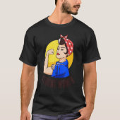 strong women power t-shirt (Voorkant)