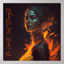 Strong women, strong world - inspirerende poster