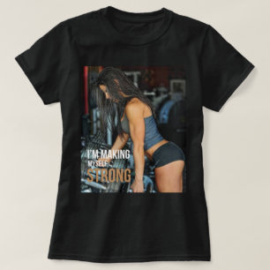 STRONG - Women's Workout Motivatie T-shirt