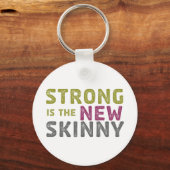 Stronge is de New Skinny - Sketch Sleutelhanger (Voorkant)