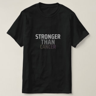 Stronger Than Cancer Shirt – Bold Awareness Warrio