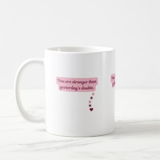 Stronger Than Doubt Mug Koffiemok (Links)
