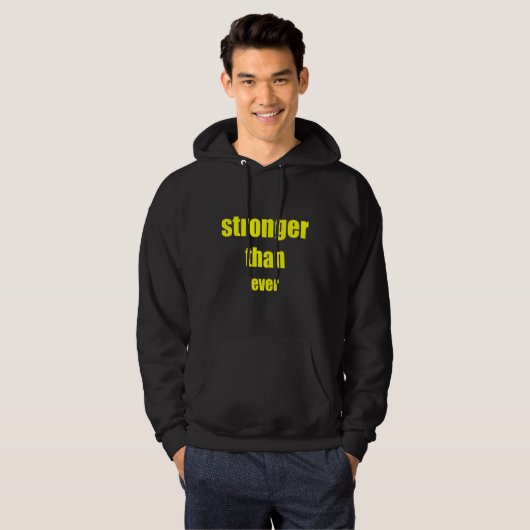 stronger than ever 2023 hoodie (Voorkant volledig)