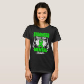 Stronger Than Mental Illness Support Mental Health T-shirt (Voorkant volledig)