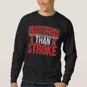 Stronger Than Stroke Survivor Stroke Awareness Trui (Voorkant)