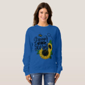 Stronger than the storm  trui (Voorkant volledig)