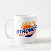 Stronger Than Yesterday Koffiemok (Links)