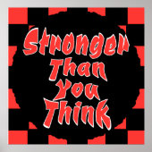 Stronger Than You Think Poster (Voorkant)
