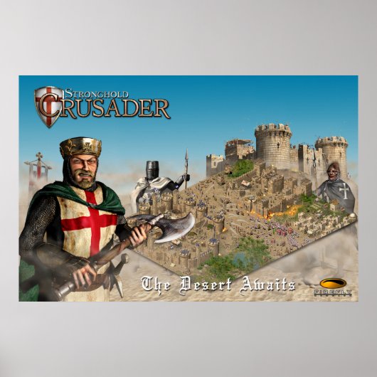 Stronghold Crusader - Poster 3 (Voorkant)