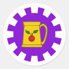 Stronghold of Greyfells Populace Badge Ronde Sticker