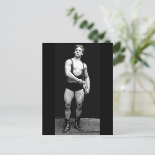 Strongman Briefkaart (Staand voorkant)