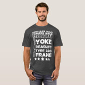 Strongman Deadlift Oefening Deadlifting Gym T-shirt (Voorkant volledig)