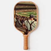 Strongman kijken honkbal begin jaren 1900 pickleball paddle (Voorkant)