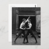 Strongman Match Briefkaart (Voorkant / Achterkant)