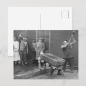 Strongman Rock Trick Briefkaart (Voorkant / Achterkant)