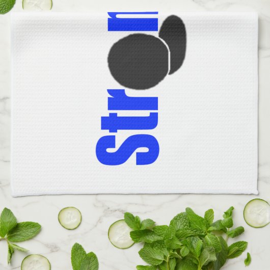 Strongman Tack Attack Towel Theedoek (Gevouwen)