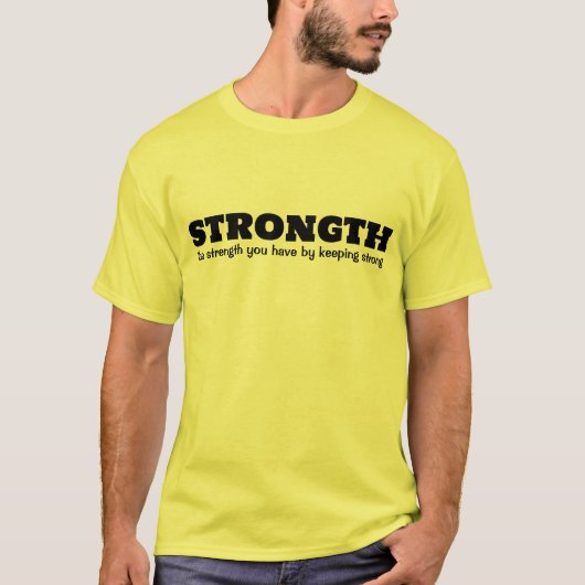 STRONGTH T-Shirt (Voorkant)