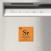Strontium Periodic Table Magneet (Insitu (Vaatwasser))