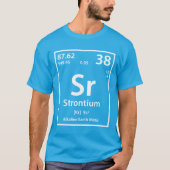Strontiumelement (wit) t-shirt (Voorkant)