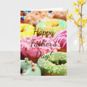 strooi ballen donuts vader kaart (Gele Bloem)