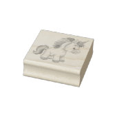 Strooi de wereld met magie rubberstempel (Stempel)