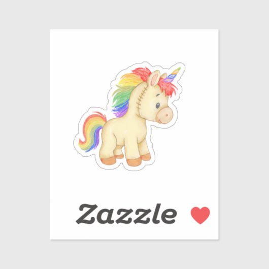 Strooi de wereld met magie sticker (Vel)