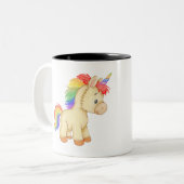 Strooi de wereld met magie tweekleurige koffiemok (Voorkant links)