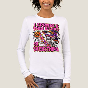STROOI DIT SPIJSJE – HALLOWEEN SKELET Tri-Blend SHIRT