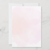 Strooi Donuts Baby shower Roze Meisje Baby shower Kaart (Achterkant)